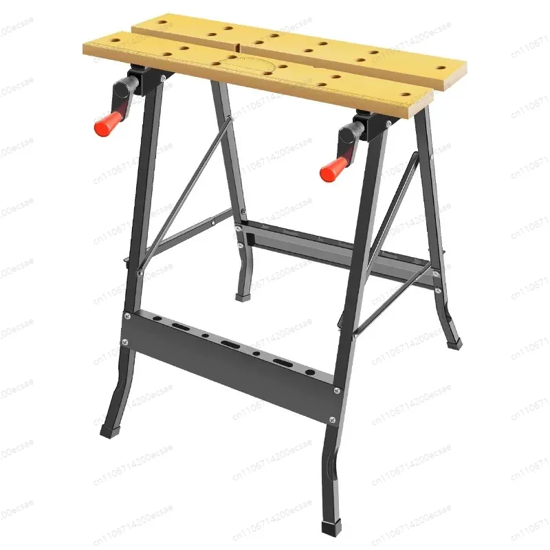Home Office Work Table - Multifunctionele verstelbare werkbank van hardhout voor