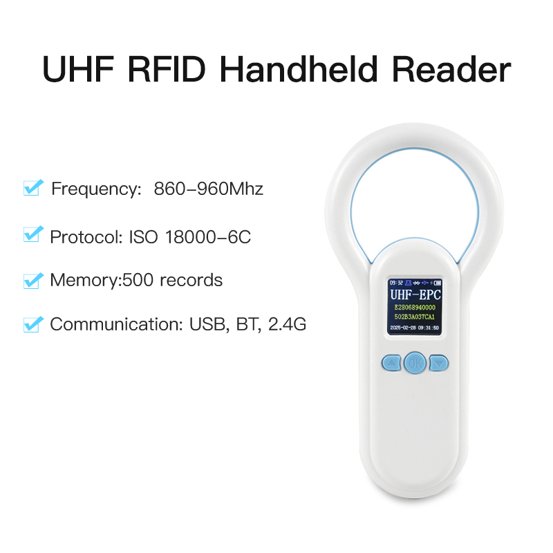 Document Scanner Portable - UHF Handheld Reader Draagbare 2.4G USB