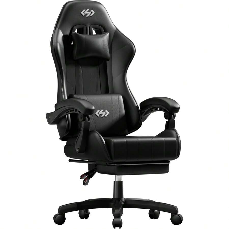 Ergonomic Office Chair - Gamingstoel, ergonomische computerbureaustoel met lumbaire ondersteuning,