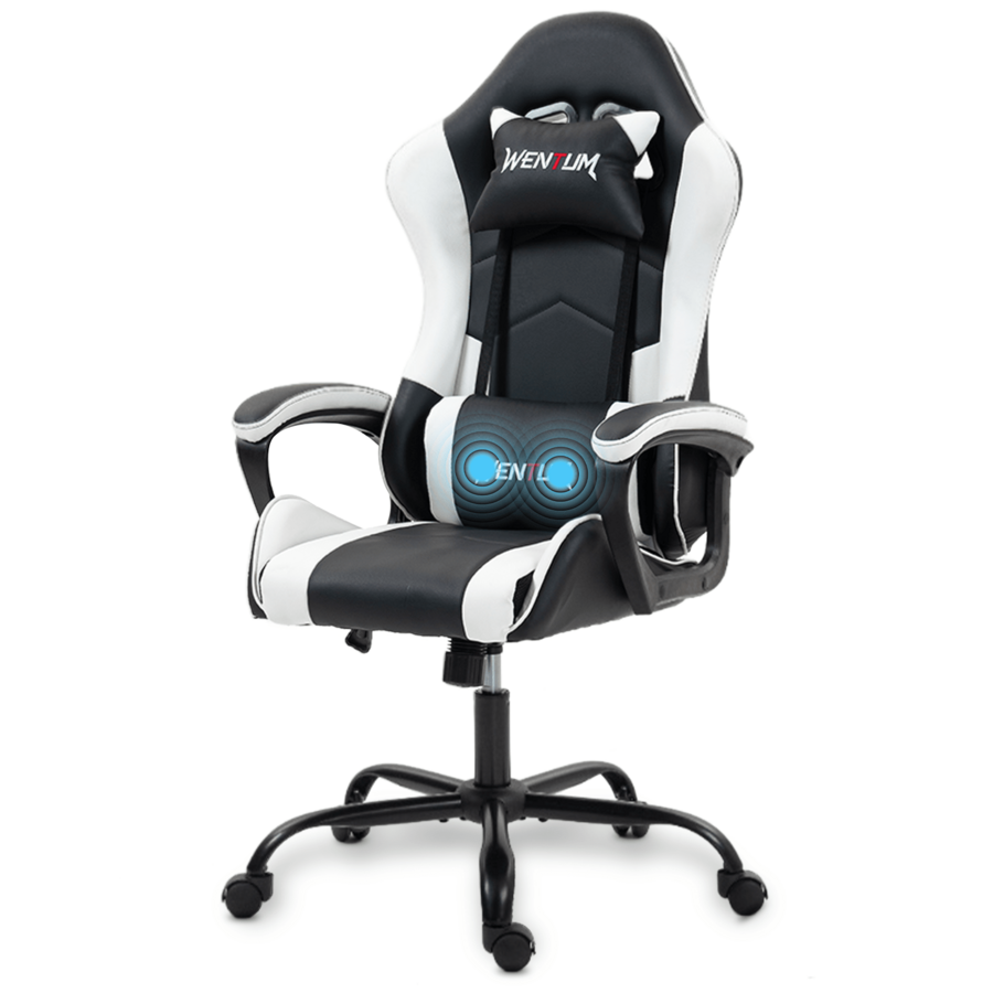 Ergonomic Office Chair - Ergonomische gamingstoel, race-stijl bureaustoel, computerstoel, draaibare