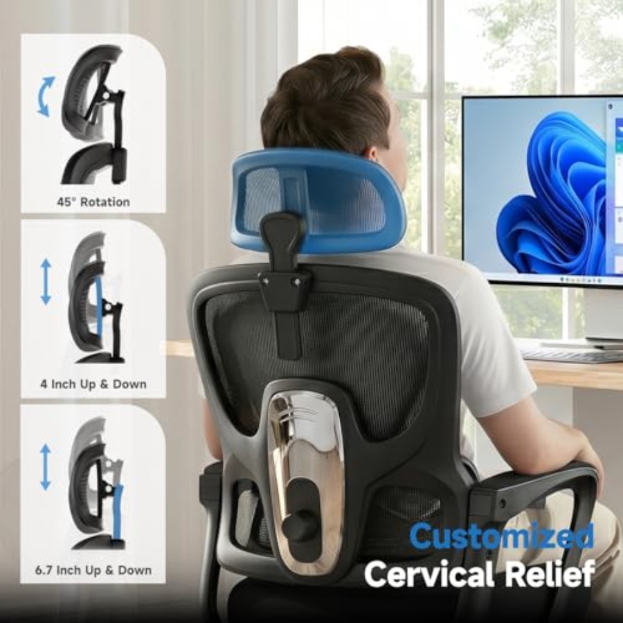 Ergonomische bureaustoel met v - Ergonomic Office Chair recensie en prijs