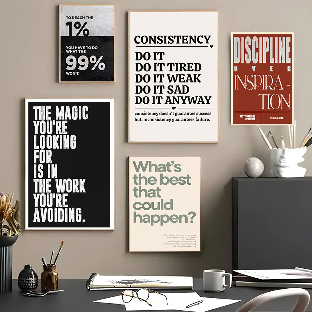 Minimalistische Motiverende Ci - Home Office Room Inspiration recensie en prijs