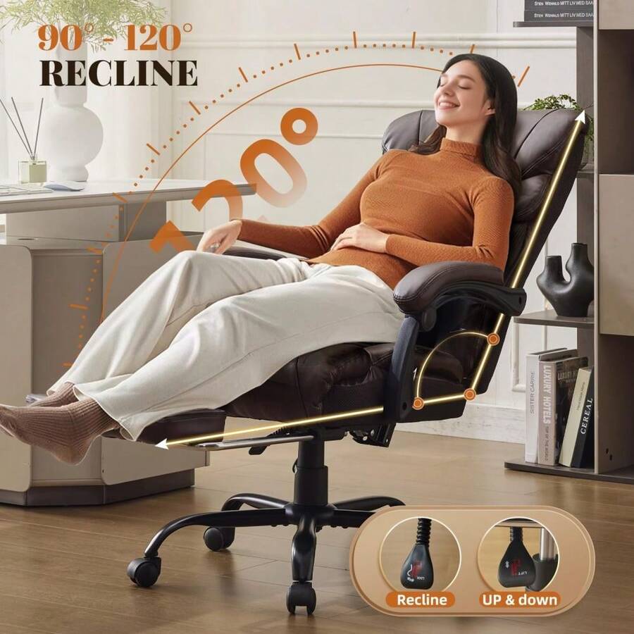Bureaustoel, hoge computerstoe - Ergonomic Office Chair recensie en prijs