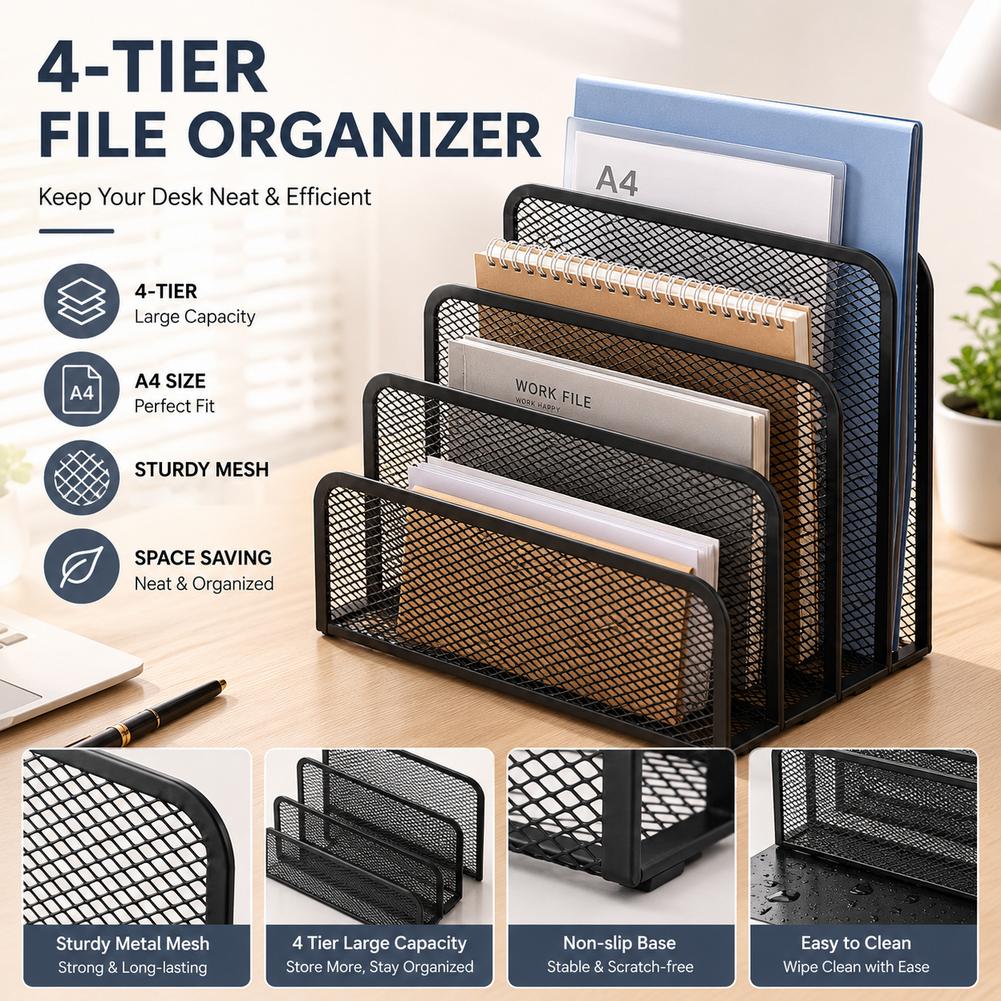 Papierbakken, notitieboekhoude - Document Holder Stand recensie en prijs