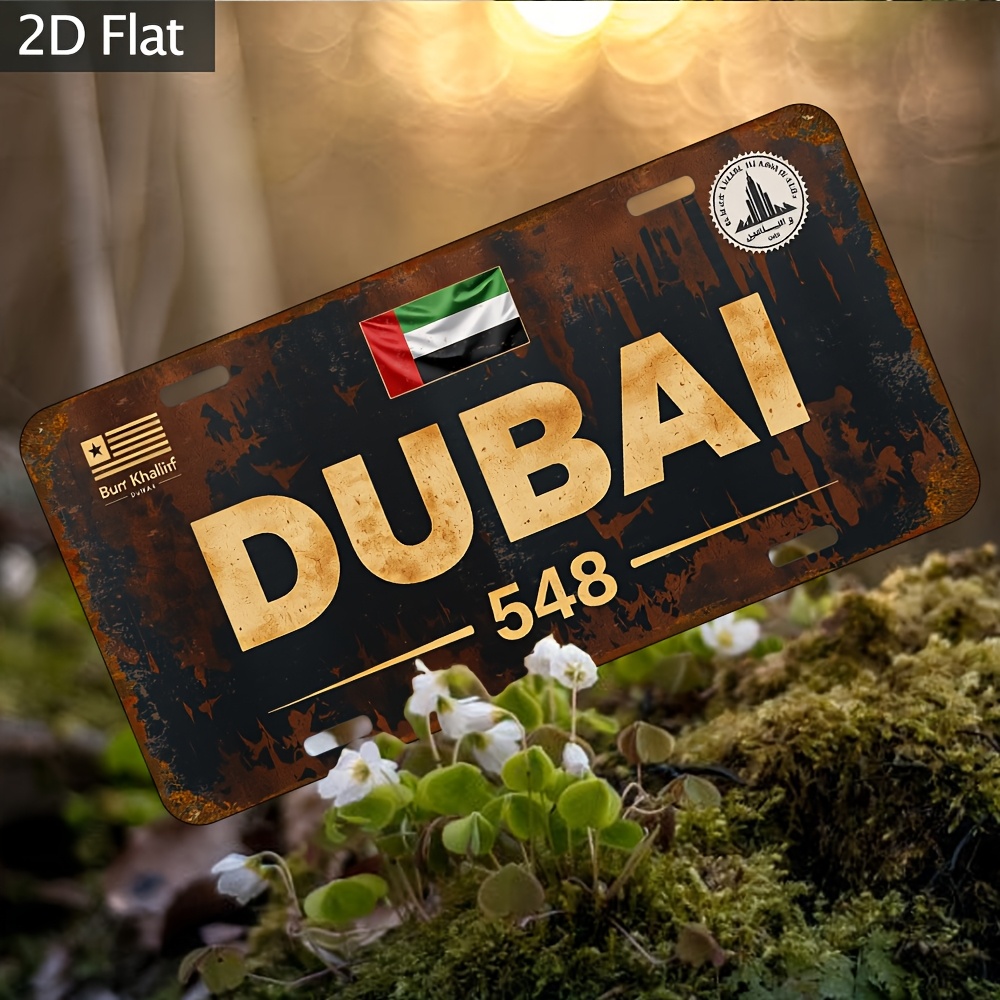Industriële Dubai kentekenplaa - Home Office Dubai recensie en prijs