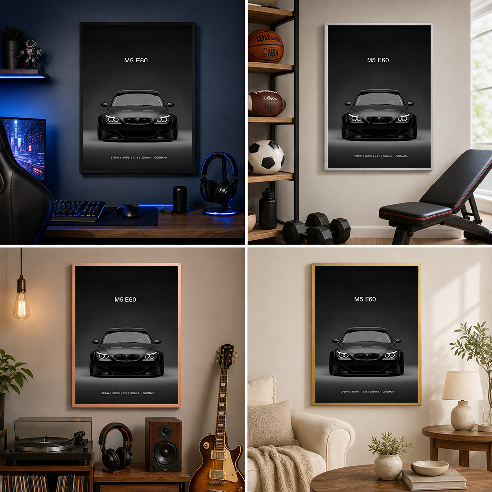 Duitse M5 E60 zwarte auto, met - Home Office Or recensie en prijs