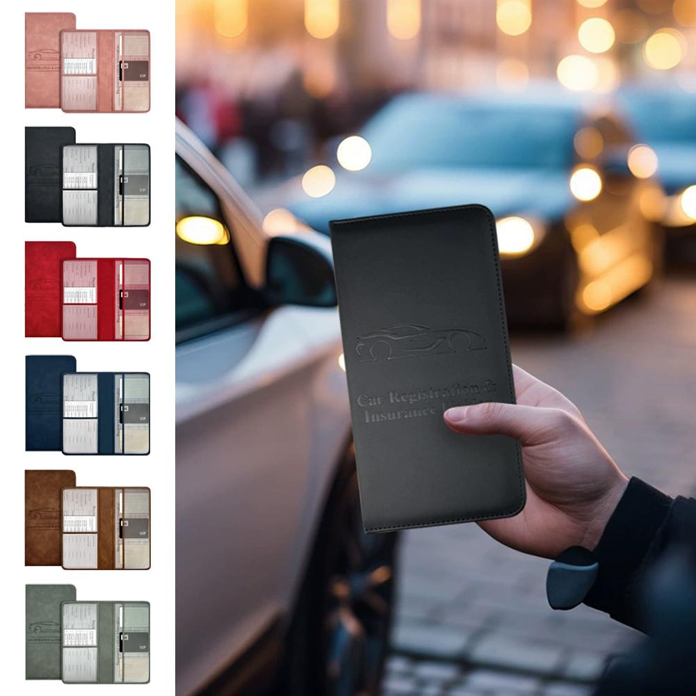 Autoportemonnee van PU-leer vo - Document Holder Stand recensie en prijs