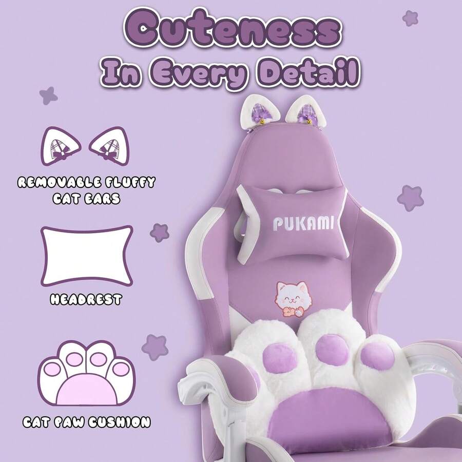 Roze gamingstoel met verbonden - Ergonomic Office Chair recensie en prijs