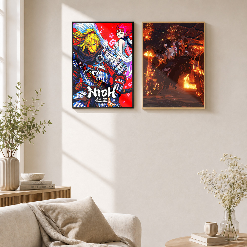 Nioh metalen posters met een f - Home Office Room Inspiration recensie en prijs