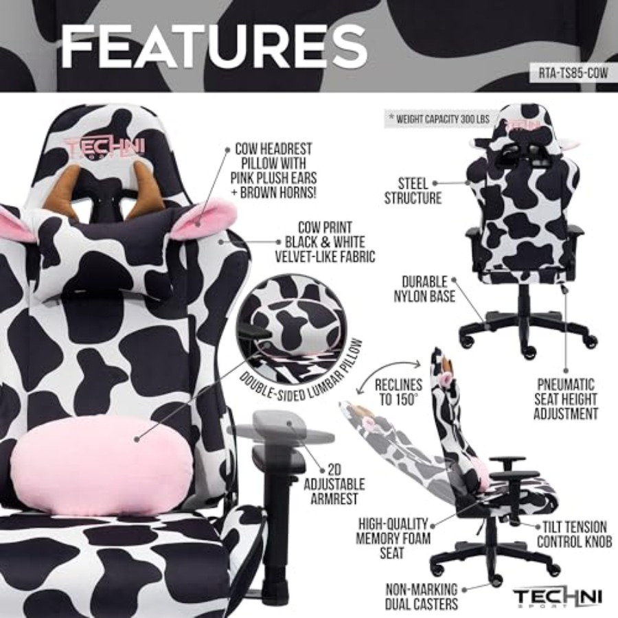 Gamingstoel voor thuiskantoor, - Ergonomic Office Chair recensie en prijs