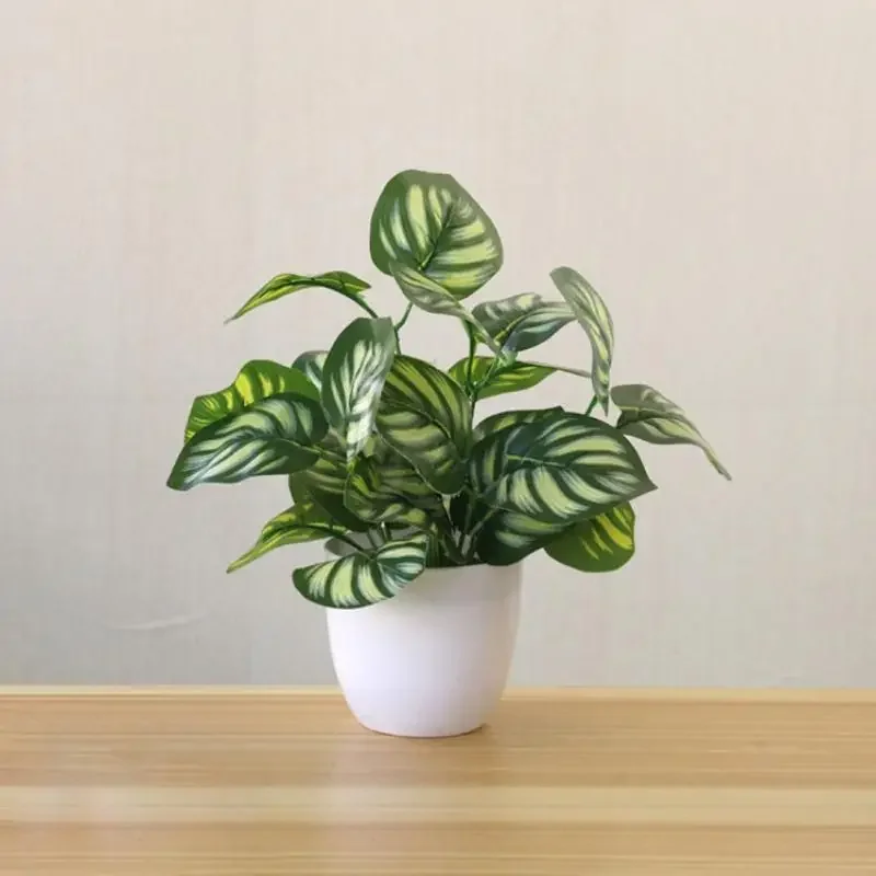 Kunstplanten, bonsai, nepplant - Home Office Layout recensie en prijs