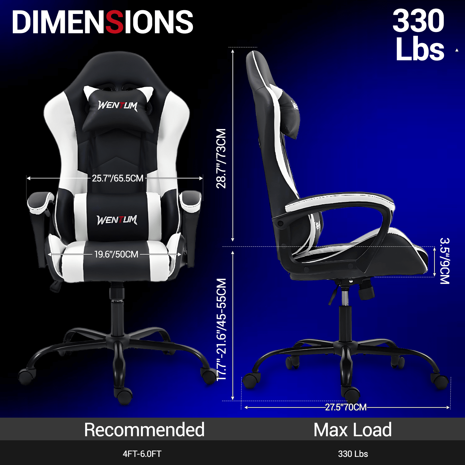 Ergonomische gamingstoel, race - Ergonomic Office Chair recensie en prijs